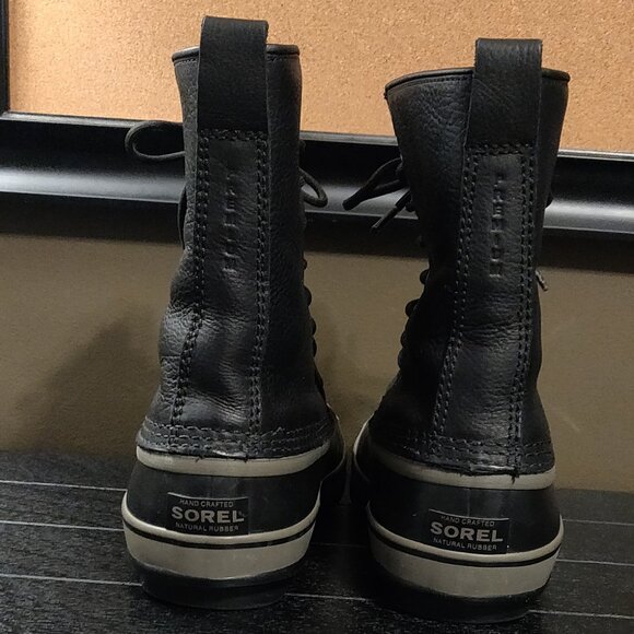 Sorel 1964 Premium T Snow Boots Waterproof Black Men's SIZE 9 - Picture 9 of 11